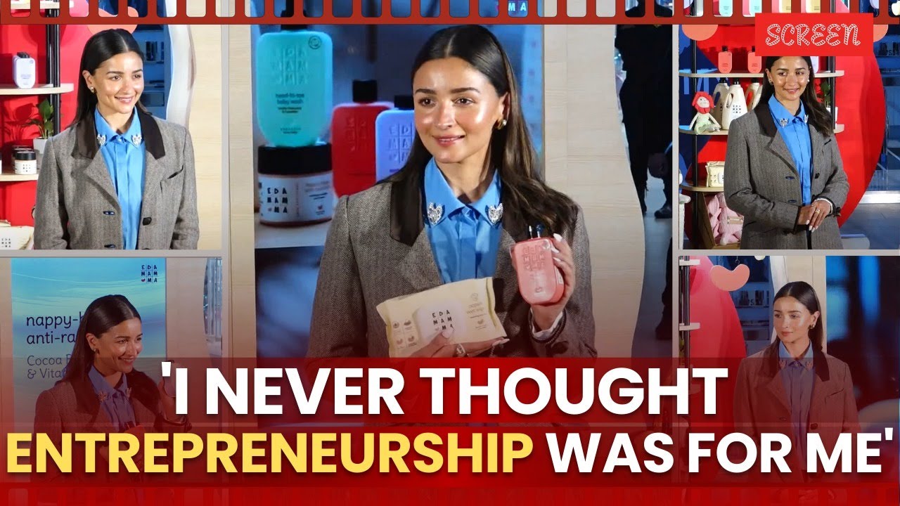 From Actor To Entrepreneur: Alia Bhatt Launches Ed-a-Mamma Baby Personal Care Range | Screen