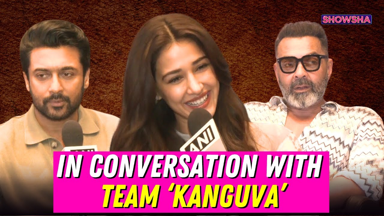 'Kanguva' Cast Bobby Deol, Disha Patani, Suriya & Director Siva Discuss Their On-Set Experiences