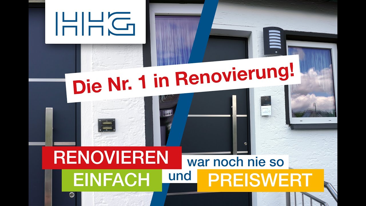 Preiswert und Einfach, so geht die Renovierung mit einbaufertigen VILLA Türsprechanlagen-Sets.
