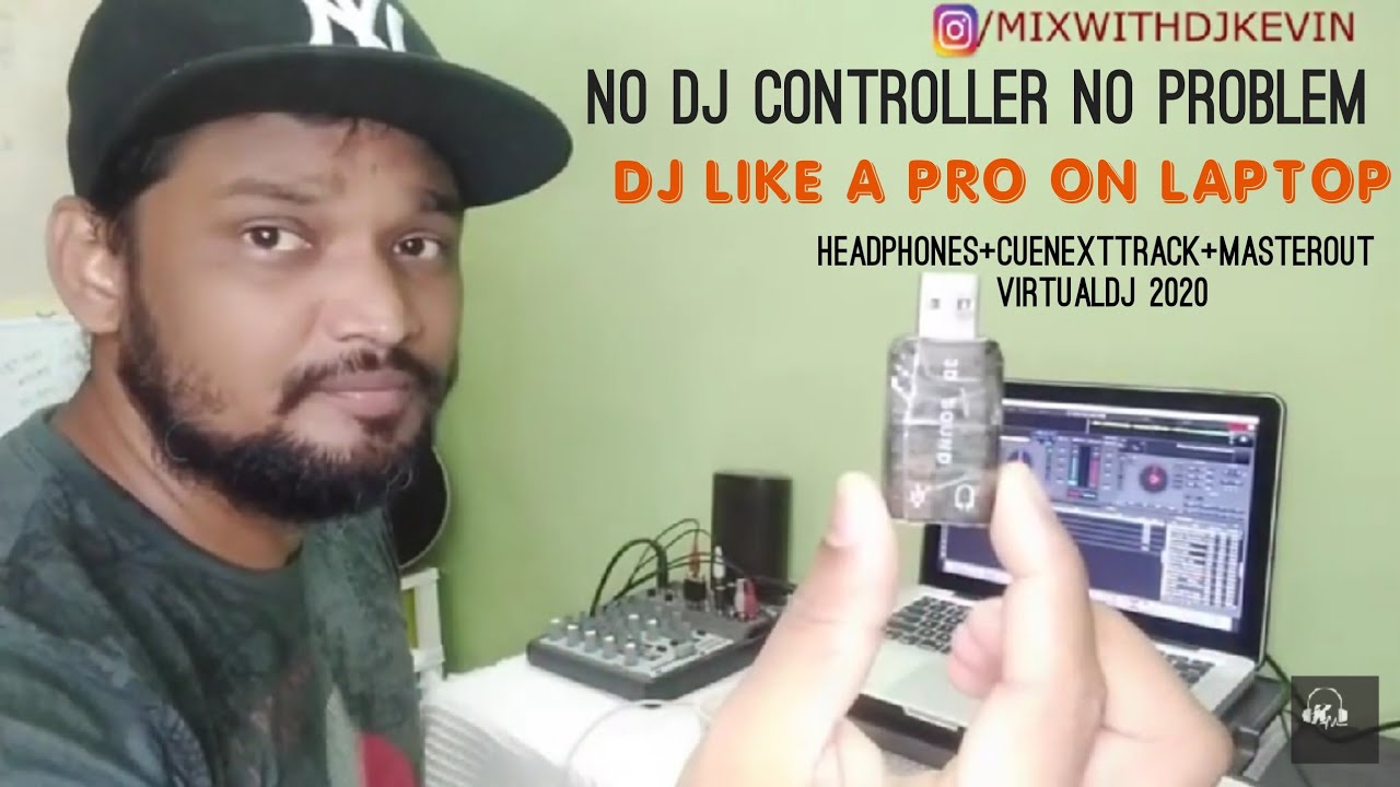 HOW TO DJ ONLY WITH LAPTOP FOR PRIVATE PARTIES /CUE AUR HEADPHONES USE KAISE KARE/VIRTUAL DJ (HINDI)