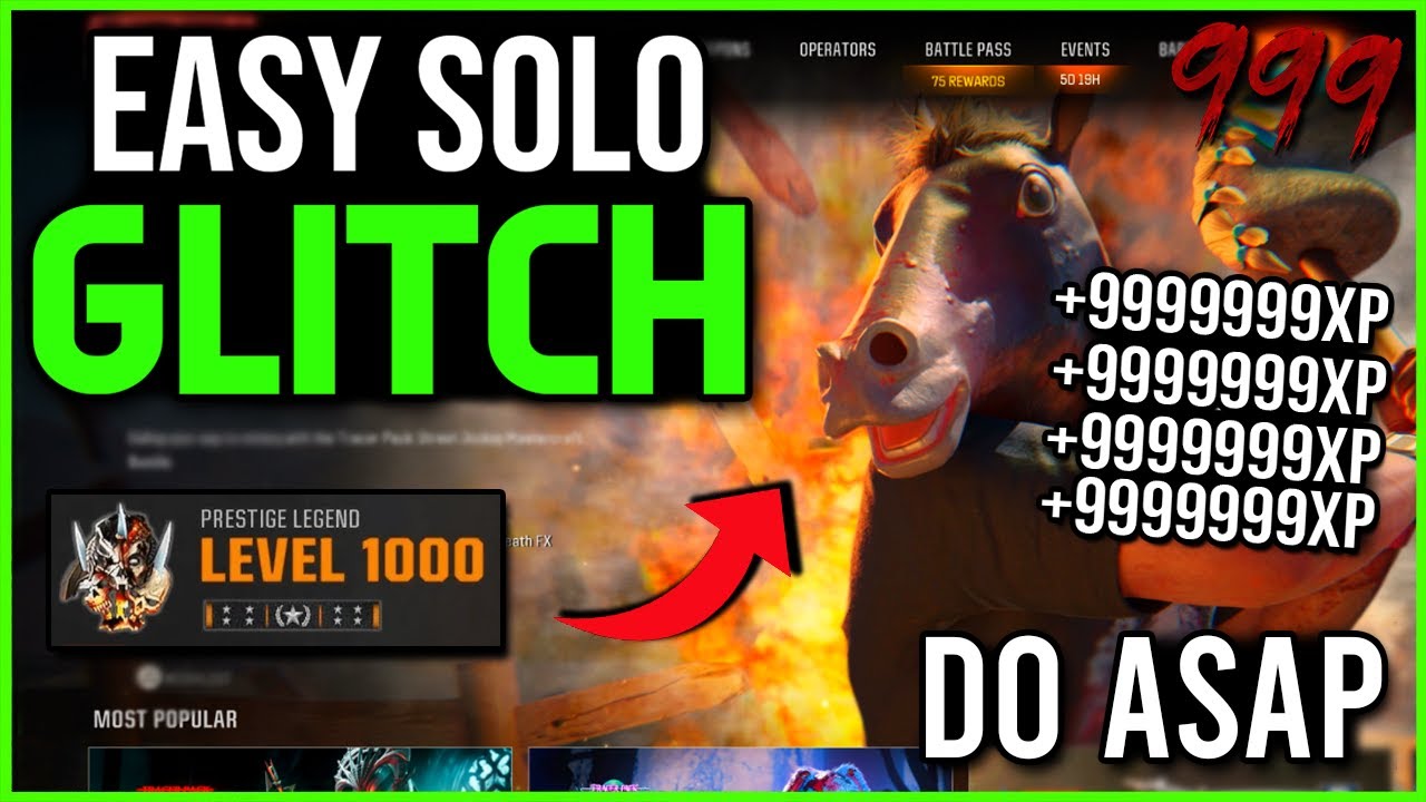 Do This SOLO Unlimited XP Glitch On Black Ops 6 Zombies For GobbleGums & Camos Now!