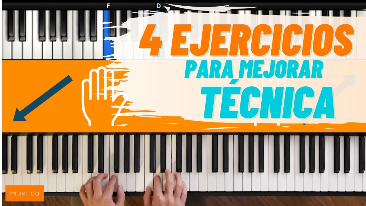 4 Ejercicios Básicos Para Mejorar Tu Técnica En El Piano (Independizar Dedos y Manos)