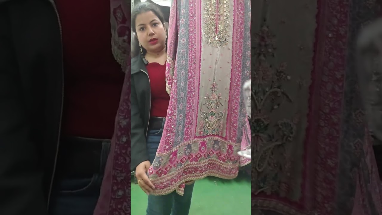 New Digital Printed Pure Crepe Sharara Suit only for wholesaler #ytshorts #shorts #trending #viral 