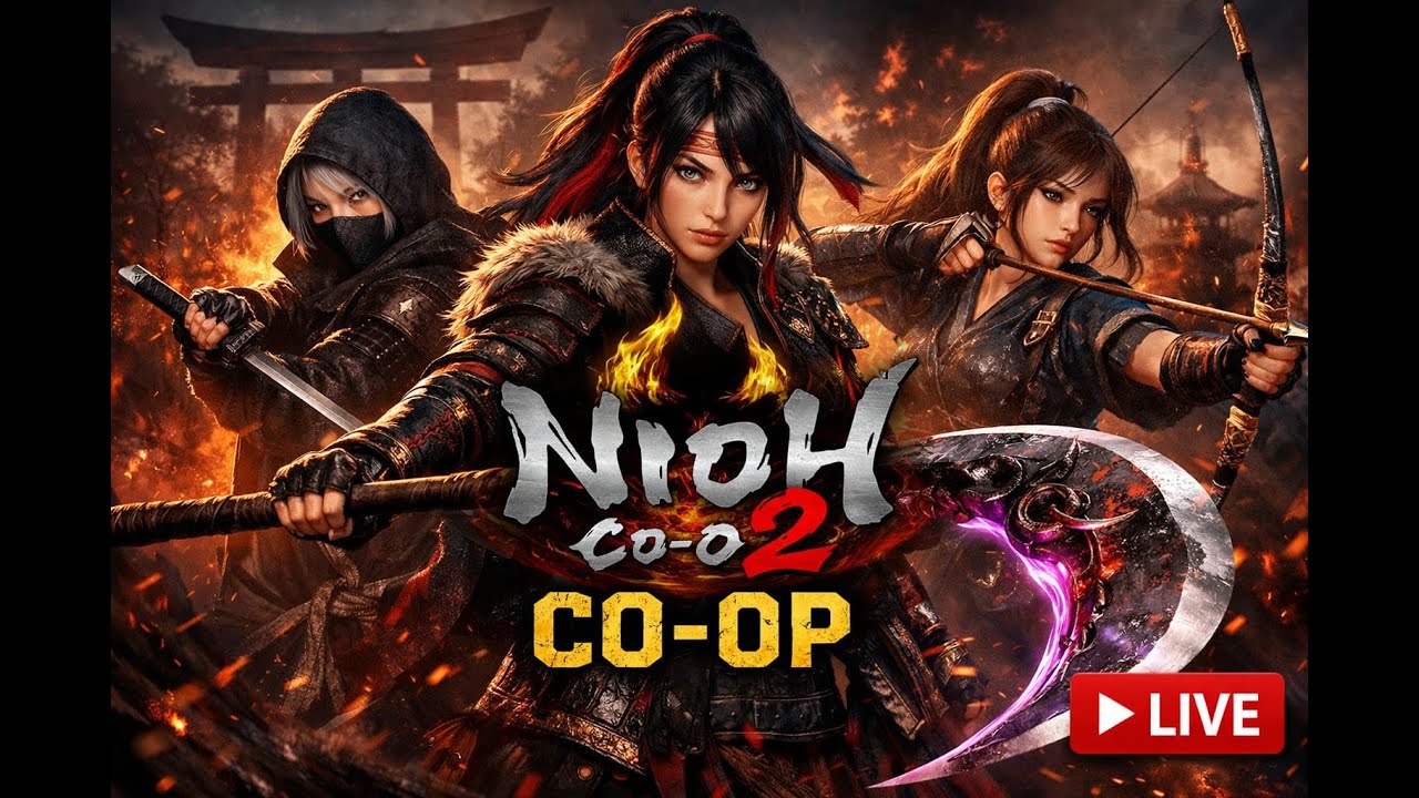 Nioh 2 #2 Coop Tio Nano