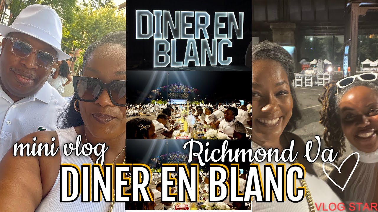 Le DINER en BLANC - Richmond Va - ALL WHITE AFFAIR