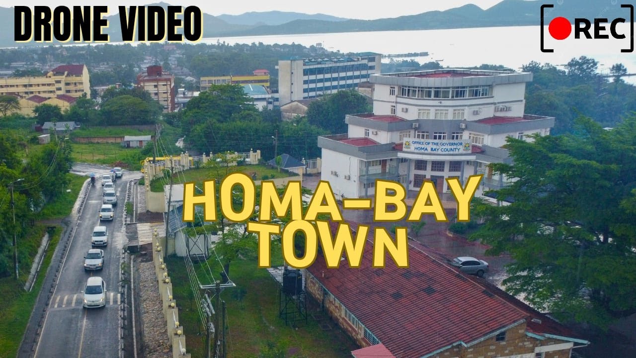 HOMA BAY TOWN - DRONE VIDEO