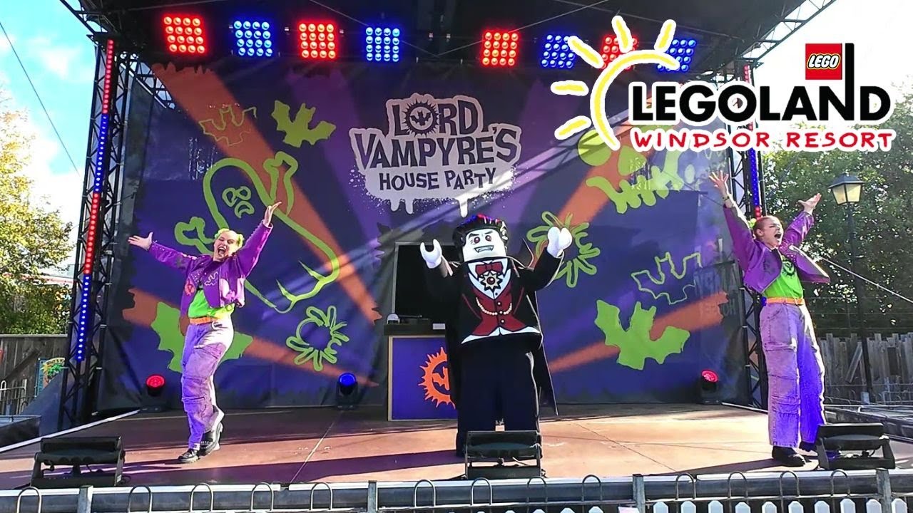 Вечеринка в доме Лорда Вампира «Кубик или угощение» 2025 в LEGOLAND Windsor Resort