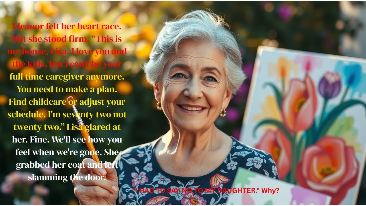 At 72, I Refused to Be My Daughter's Unpaid Nanny – My Shocking Journey to Freedom and Joy!