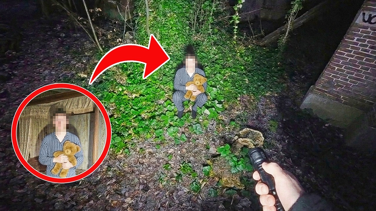 ik vind een kind bij een verlaten kasteel in het bos... (schokkend)