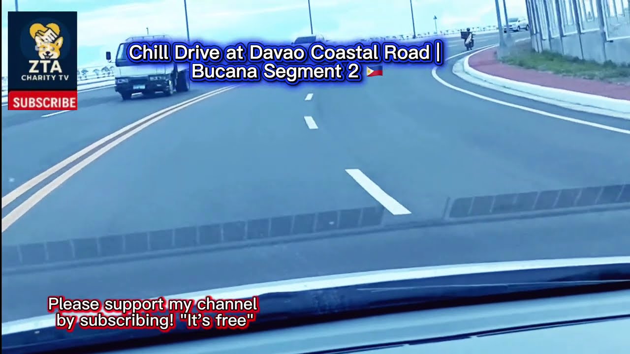Chill Drive at Davao Coastal Road | Bucana Segment 2 🇵🇭