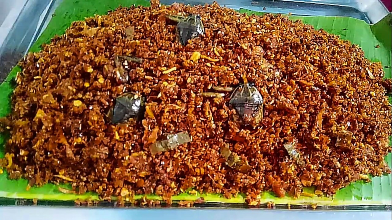 น้ำพริกนรกแมงดาปลาย่าง สูตรนี้เด็ด!!มาก รสชาติเข้มข้นถึงเครื่องอร่อย ทำกินทำขายได้เลยจร้า
