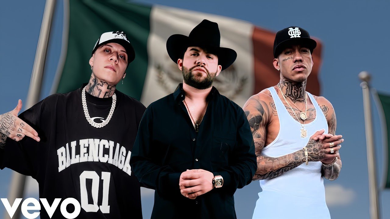RAZA UNIDA 2025 🇲🇽 | Santa Fe Klan x Lefty SM x Luis R Conriquez – Tren Lokote & Sieck(MASHUP 2025)🔥