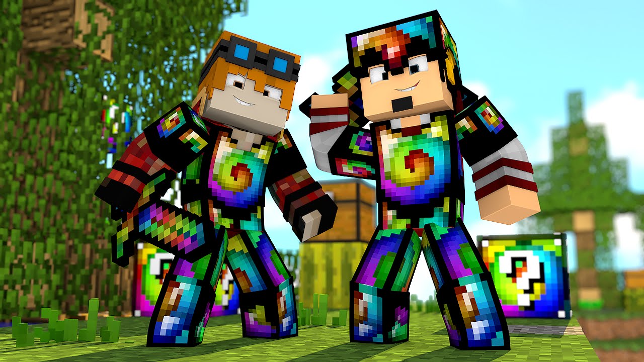 Minecraft: SKY WARS LUCKY #1 - ITENS SPIRAL ‹ AMENIC ›