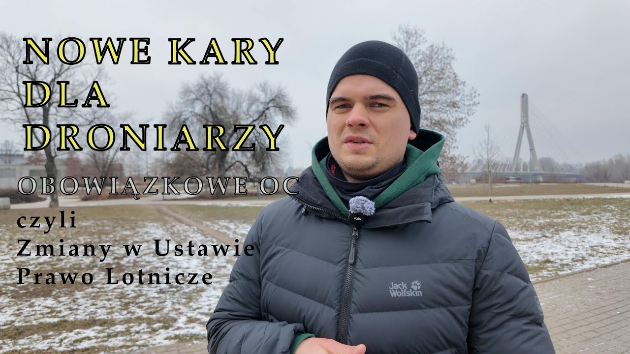 NOWE KARY dla pilotów dronów! Obowiązkowe OC? Czyli nowości w Ustawie Prawo Lotnicze