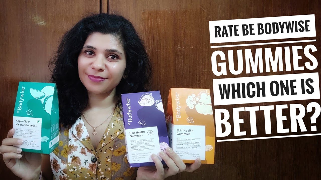 Best Be bodywise Gummies | Bebodywise hair Gummy, skin gummy or ACV gummy, which one is better?