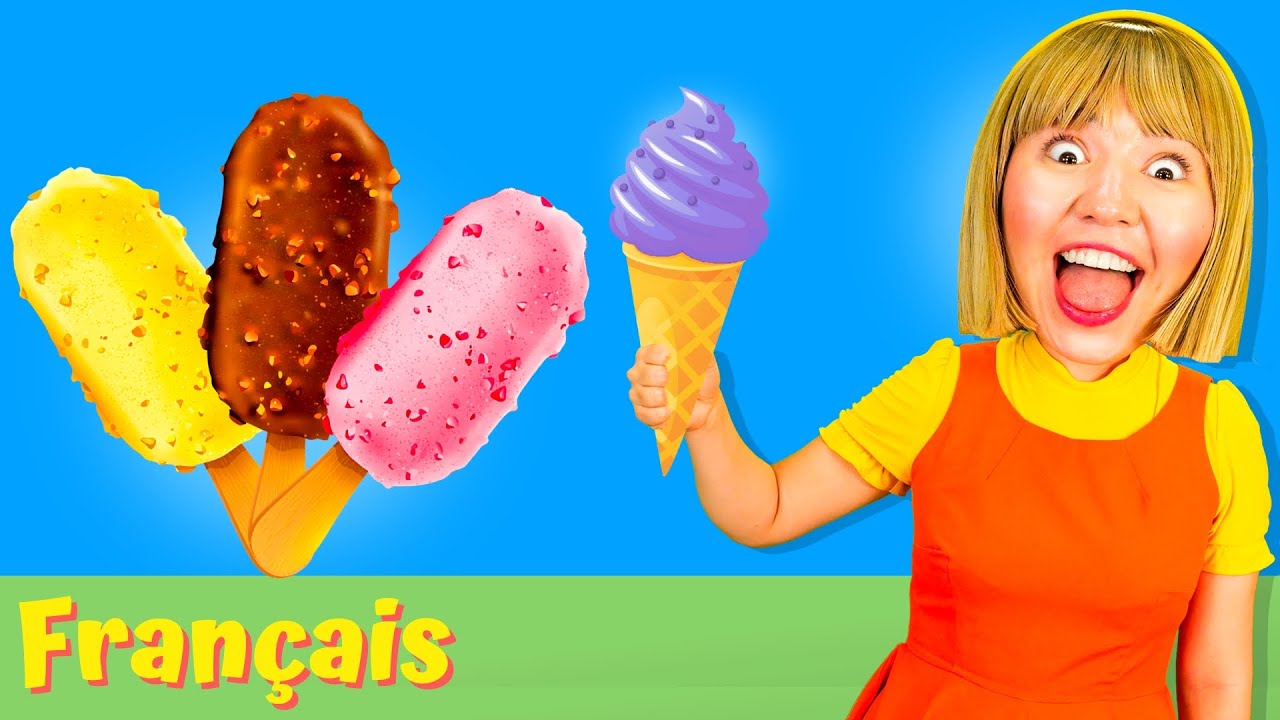 Chanson de la Cr&egrave;me Glac&eacute;e | Chansons pour enfants | Coco Froco Fran&ccedil;ais