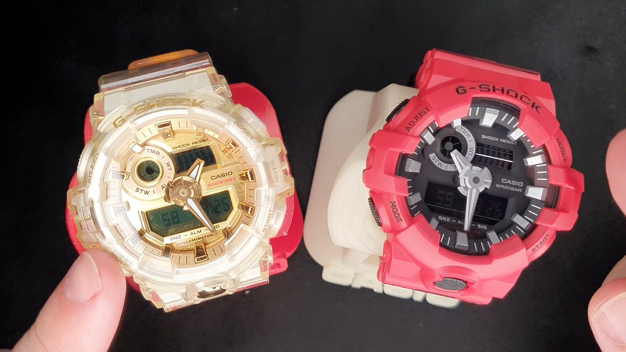 CASIO G-SHOCK GA-700 ORIGINAL X FALSO