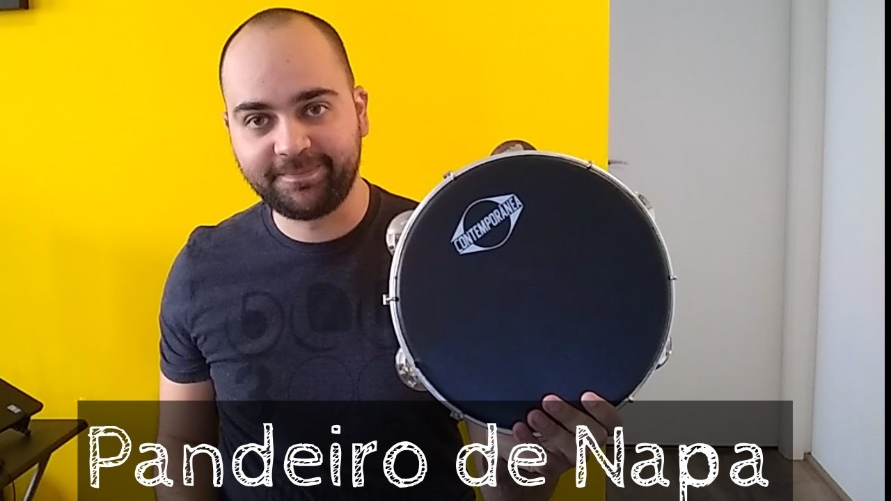 Pandeiro com pele de NAPA?