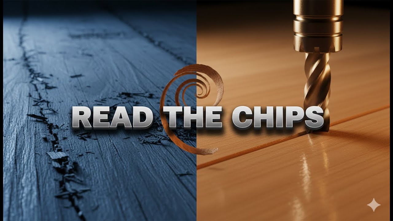 Why Your CNC Cuts Fail: The Science of Chips & Wood Grain