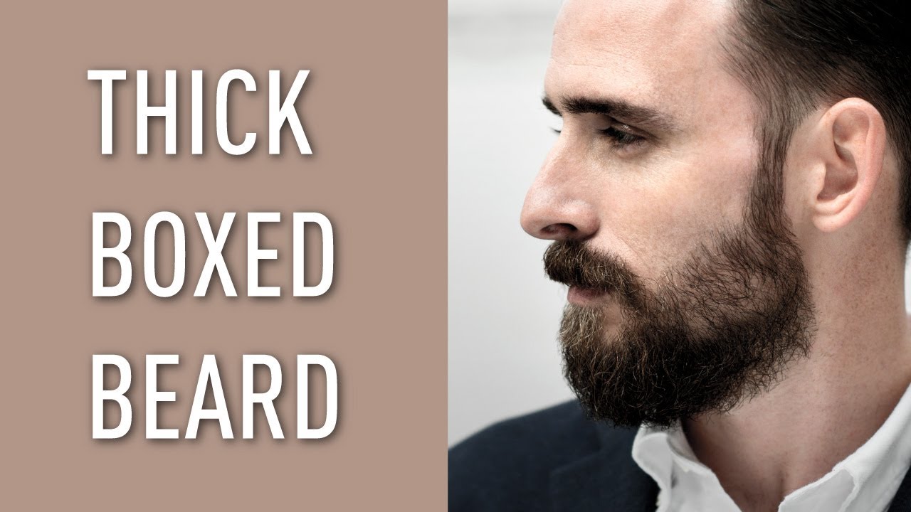 THICK BOXED BEARD (Full Beard) Tutorial | Panasonic ER-GB96/86 Beard Trimmer