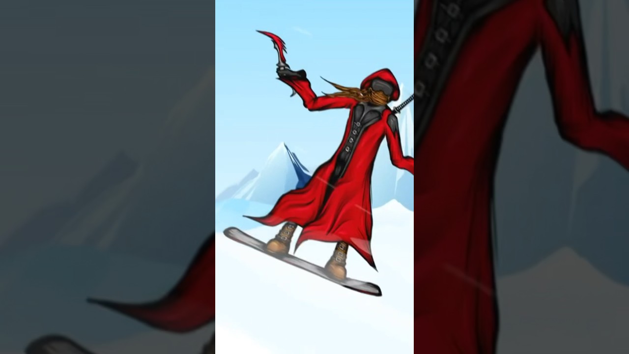 Animated Snowboarders REDICE and TT119 in 