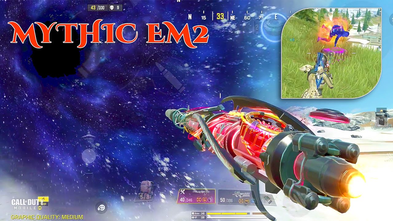 *NEW* Mythic EM2 is OVERPOWERED 😍 | Solo vs Squad Gameplay | EM2 - Eclipse Phaser #mythicem2