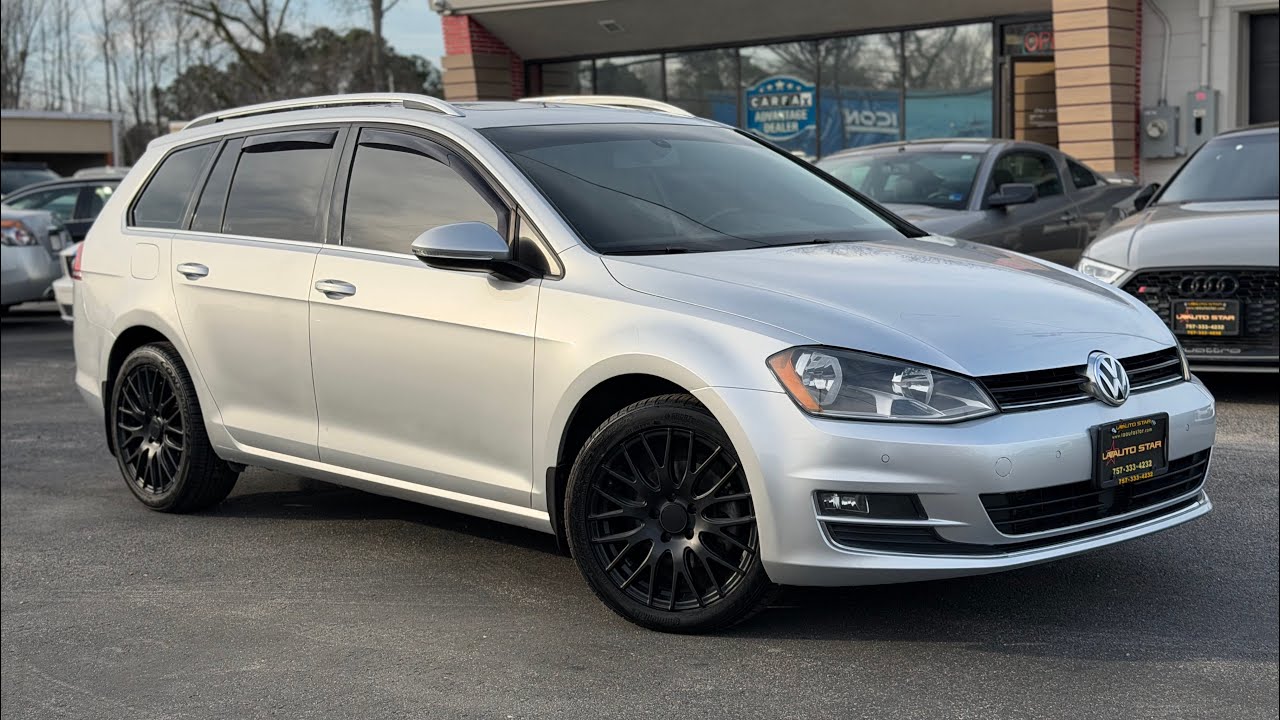 2015 Volkswagen Golf SportWagen TDI SEL Wagon 4D @LAAutoStar