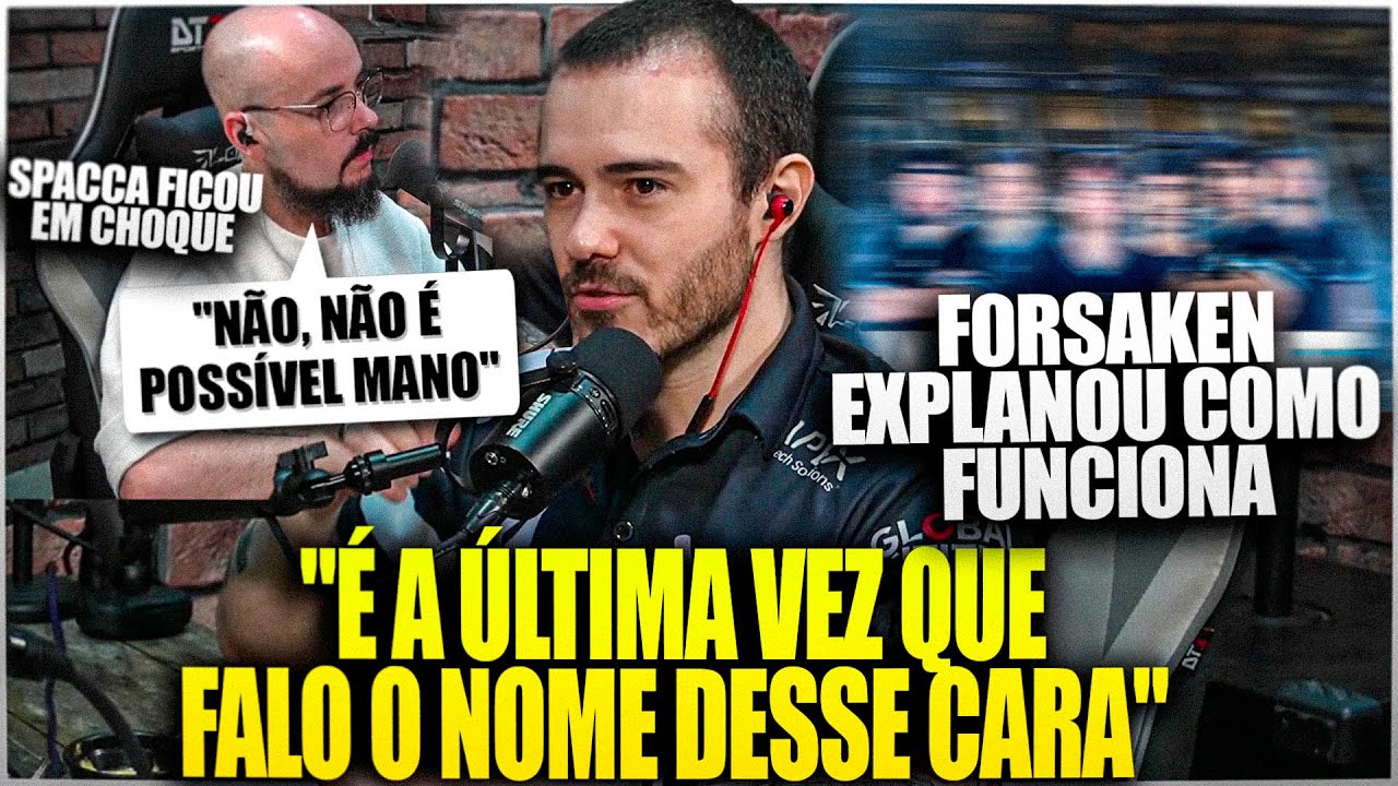 F0RSAKEN EXPLANOU XITADOS NO VCB? EXPLICOU COMO FUNCIONAM OS CHEATS NO VALORANT