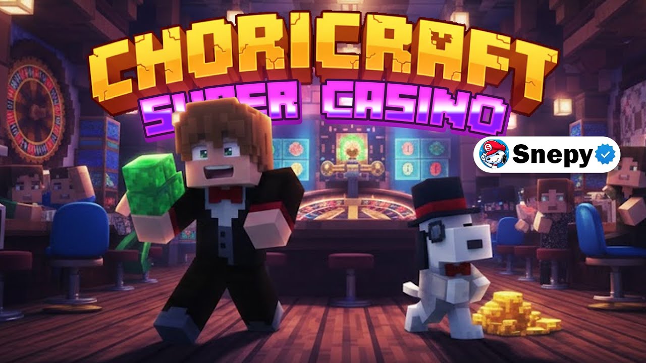 🔴 CHORICRAFT:  LET´S GO GAMBLING: Mishi fugitivo de la ley #ChoriCraft @Snepy64