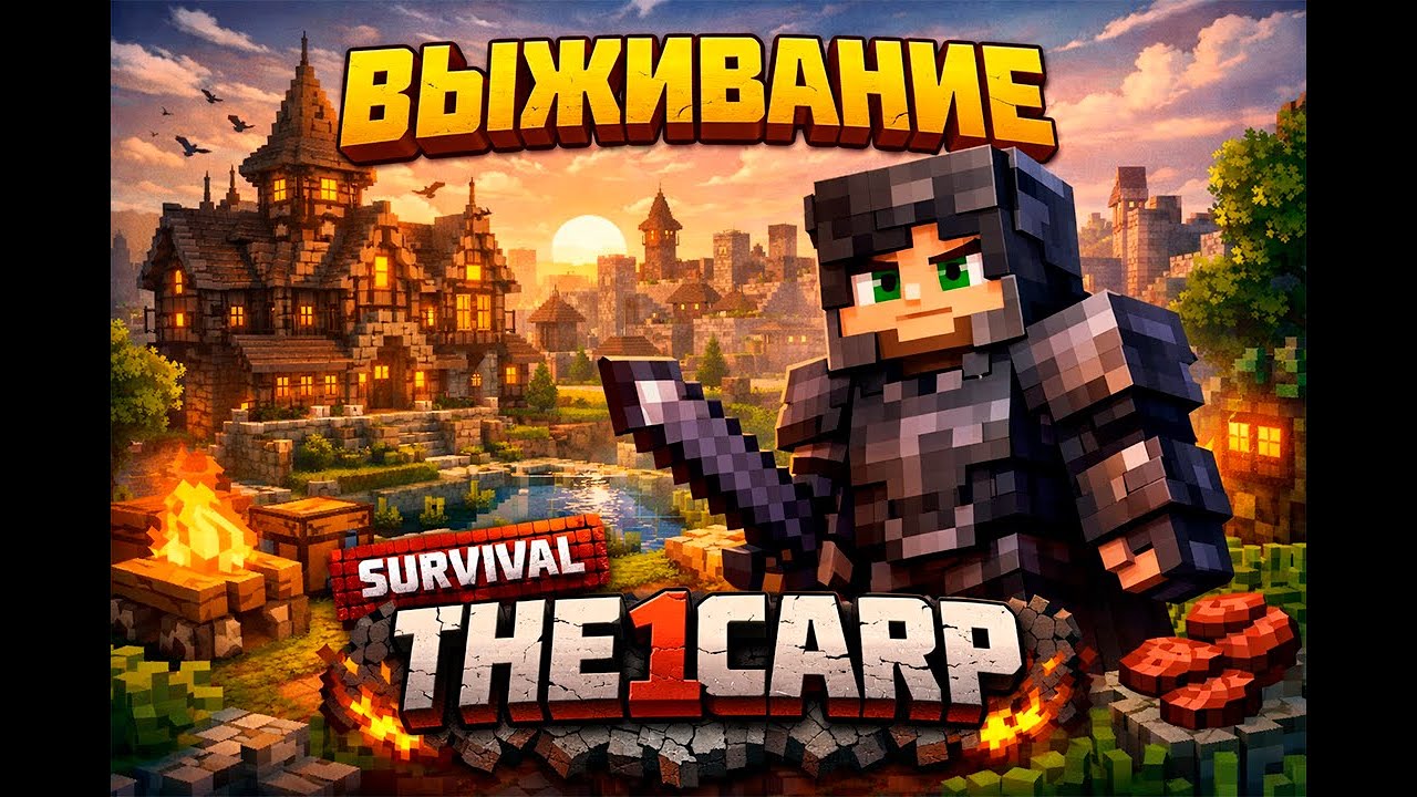 Выживание в Minecraft 1.21.11- часть  1