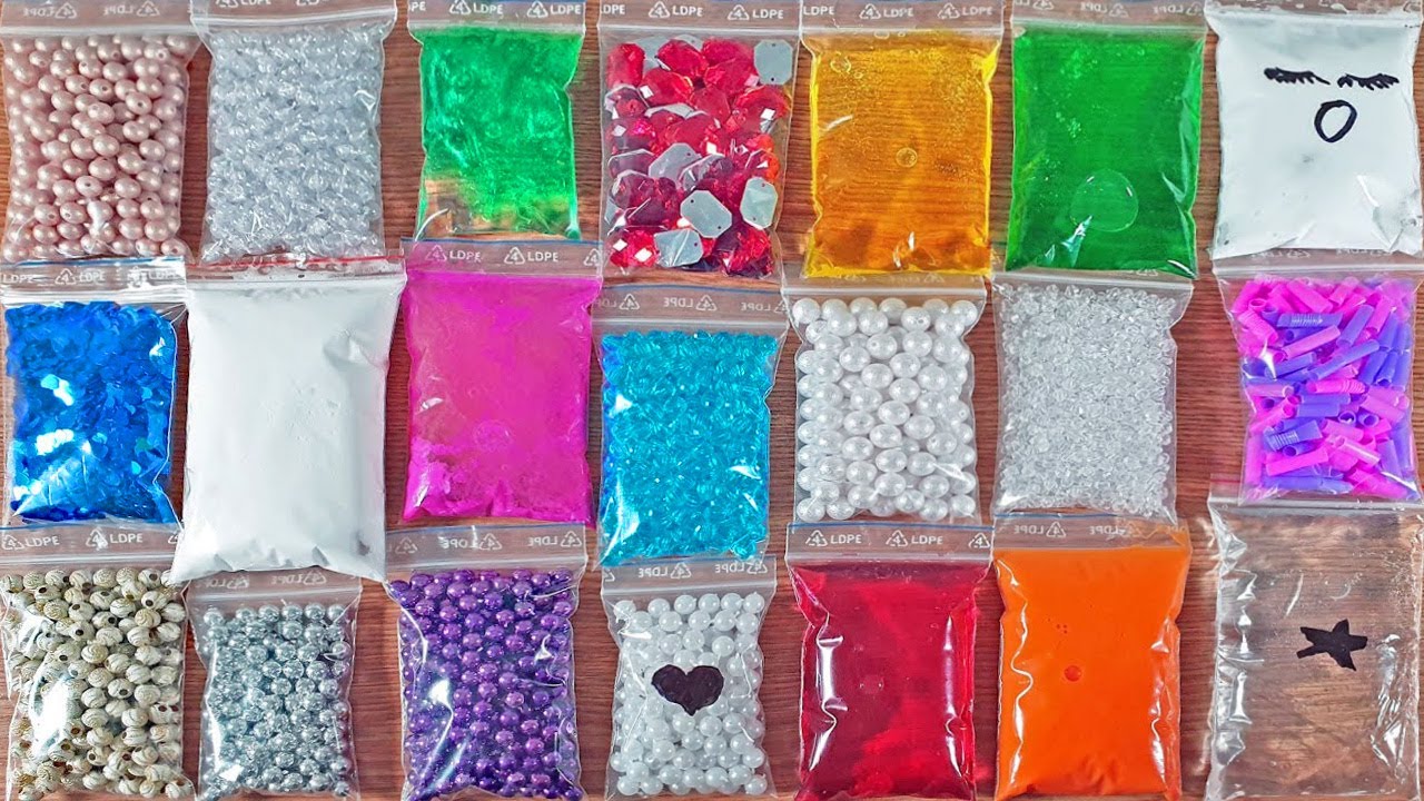 Mega Crunchy Slime with Bags - Izabela Stress Relaxing video