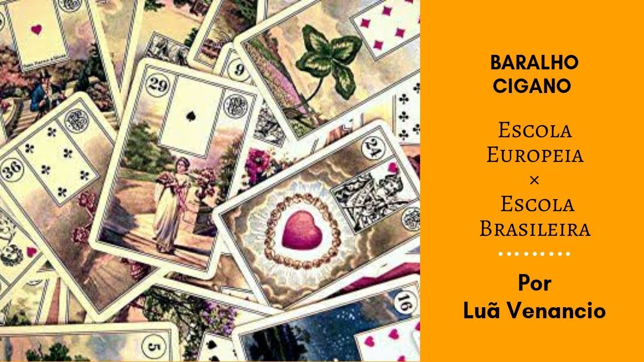 PETIT LENORMAND (Baralho Cigano) - Escola Europeia x Escola Brasileira
