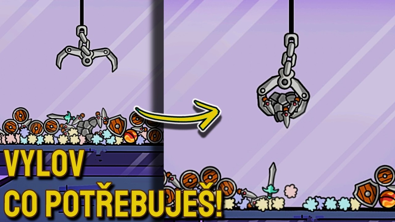 Když chceš zaútočit, musíš vylovit meč. - Dungeon Clawler