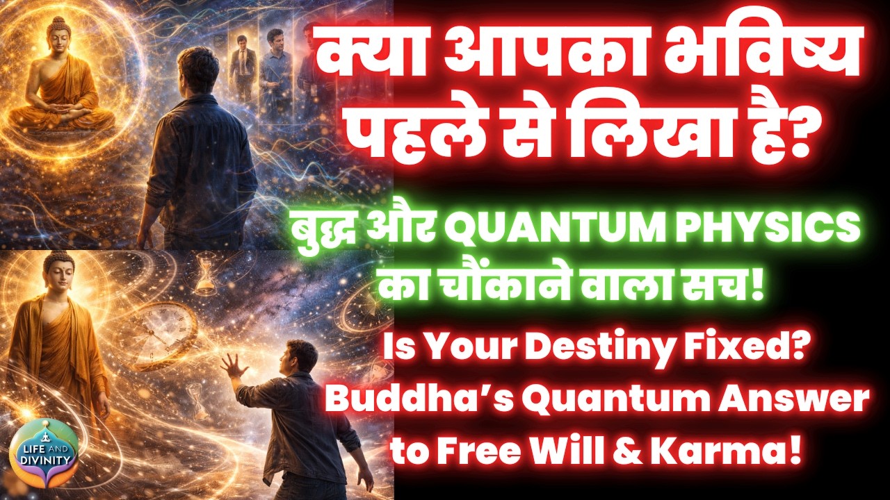 क्या आपका भविष्य पहले से लिखा है? बुद्ध और Quantum Physics का चौंकाने वाला सच Is Your Destiny Fixed?