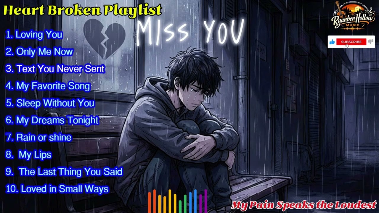 Heart broken sad song playlist Sad Emotion feeling broken, or crying alone at night