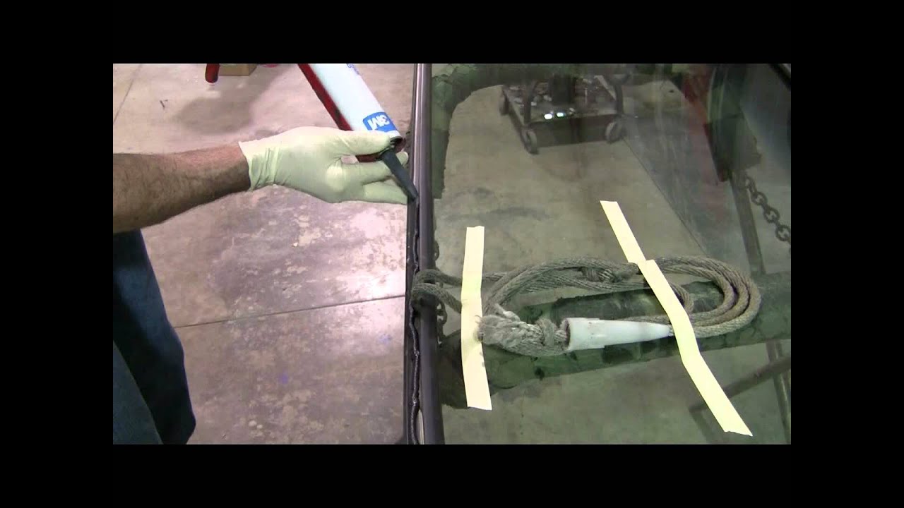 1965 to 1968 Ford Mustang Windshield Installation by Mustangs To Fear (MTF) Part 1