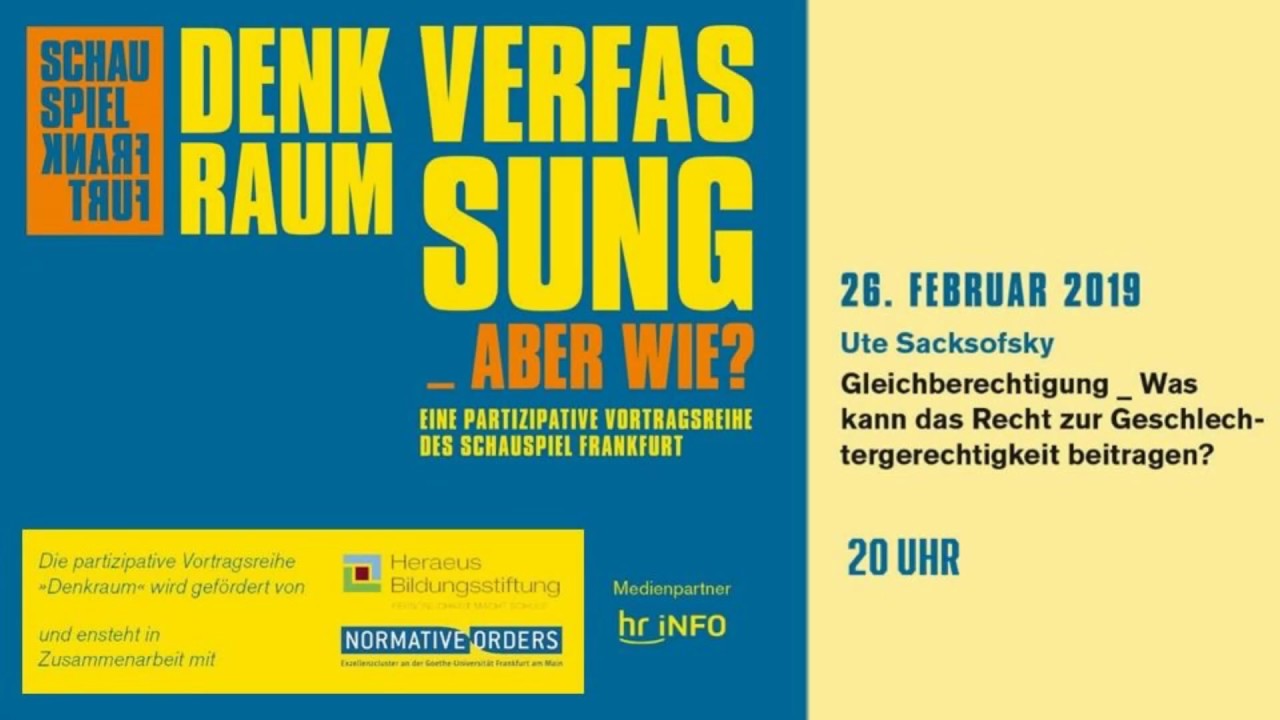 Gleichberechtigung _ Was kann das Recht zur Geschlechtergerechtigkeit beitragen?