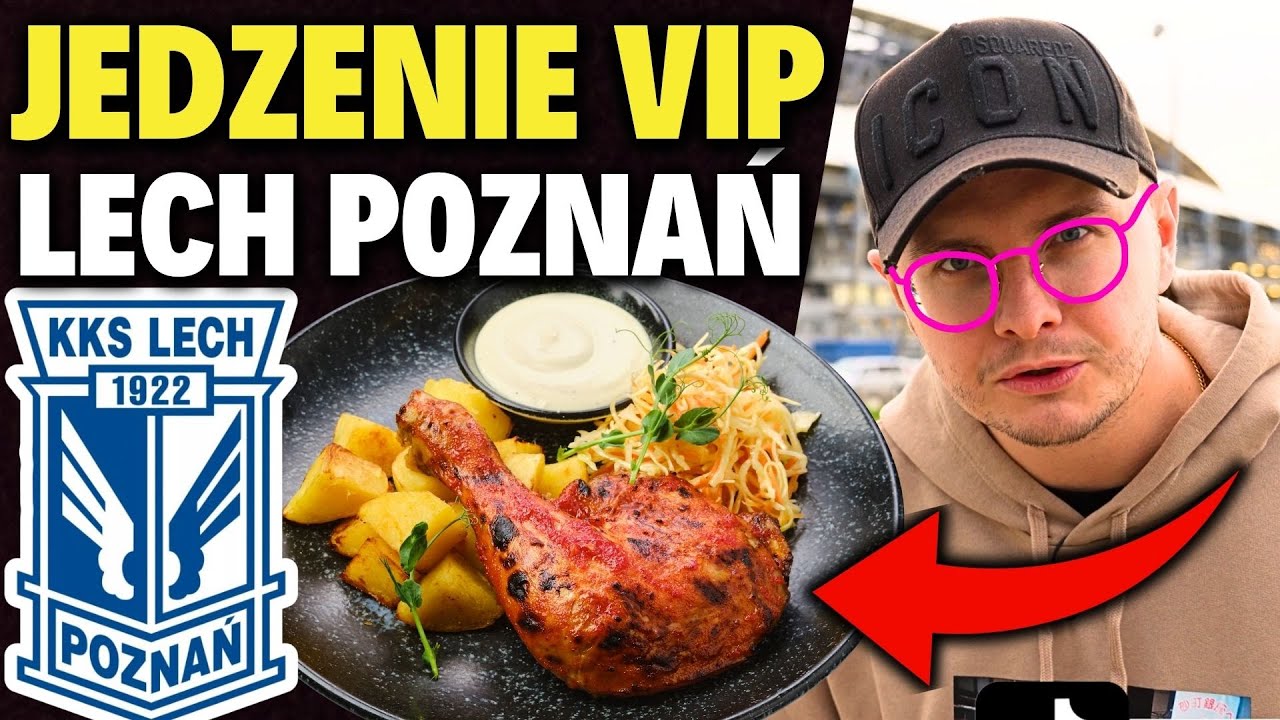 JEDZENIE VIP NA STADIONIE LECHA POZNAŃ - CZY WARTO KUPIĆ TAKI BILET?!