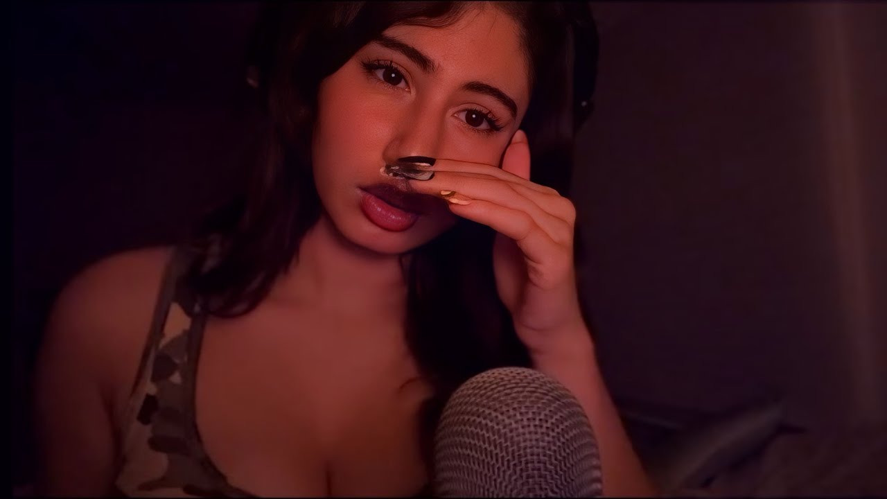 ASMR ~ SUPER sensitive inaudible whispering..￼ like SUPER sensitive 