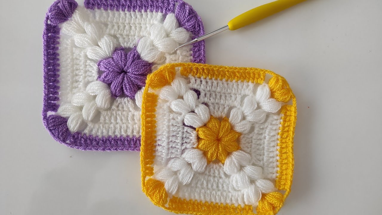 🌟 Learn to Crochet Granny Squares | Beginner-Friendly Step-by-Step