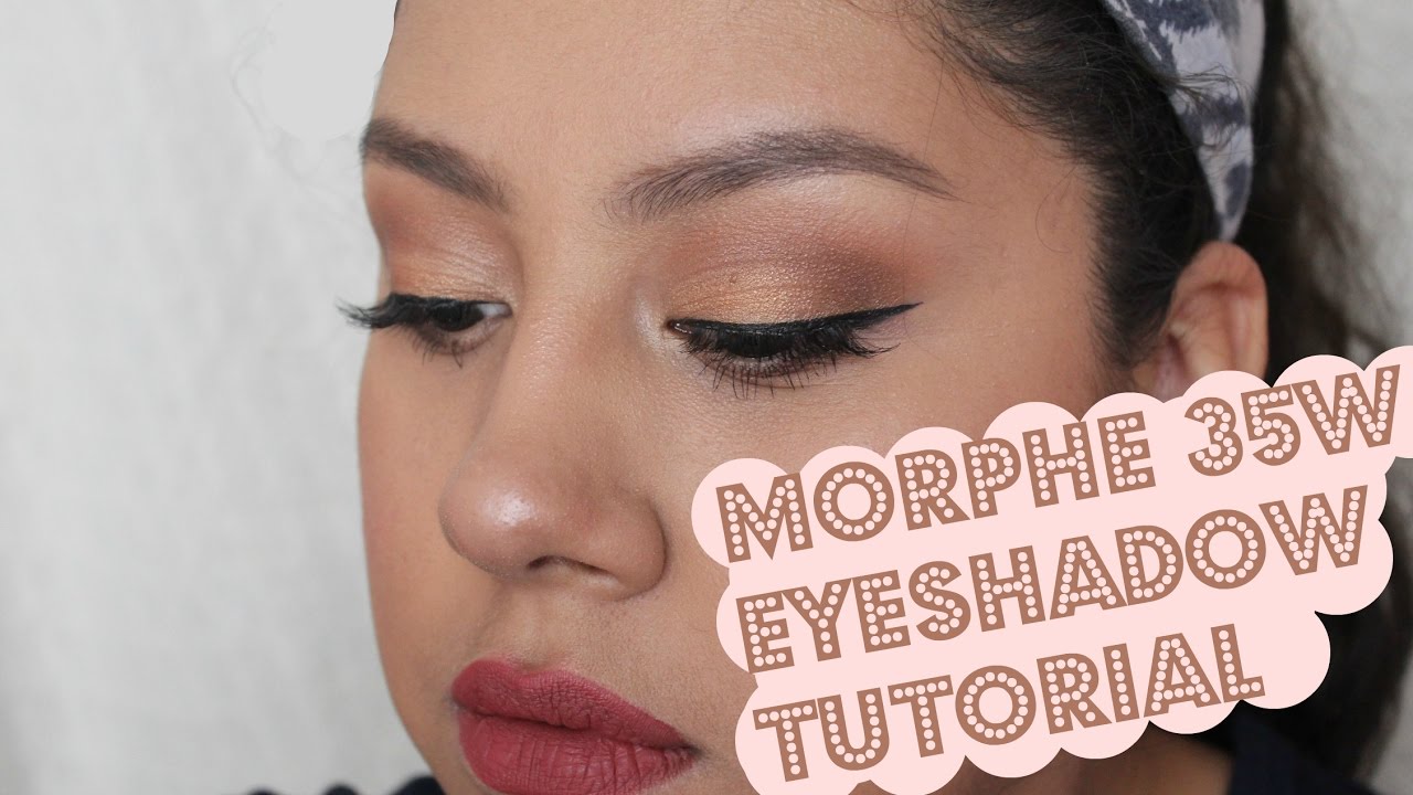 Morphe 35W palette tutorial