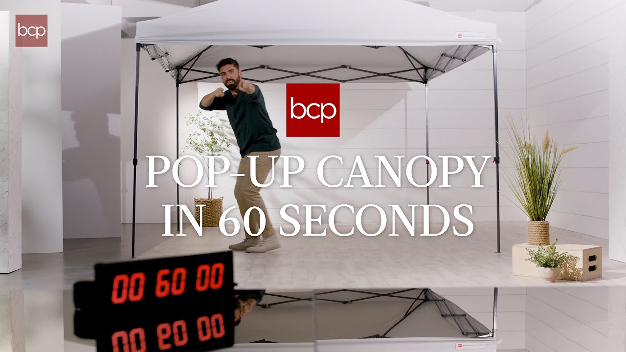 One Person Setup&mdash;A 60 Second How To