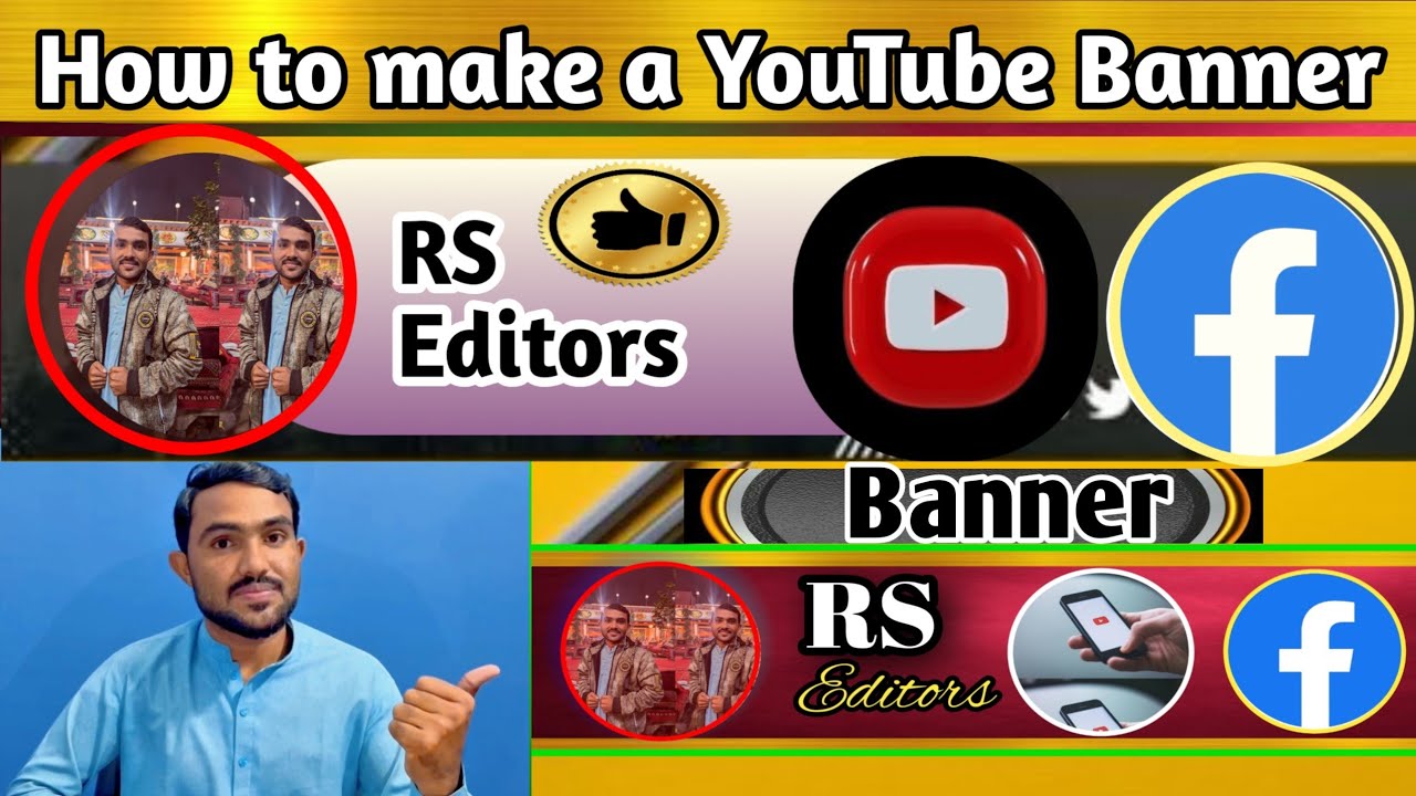 How to make a YouTube channel banner in pixellab apps | Banner Kase banyee 
