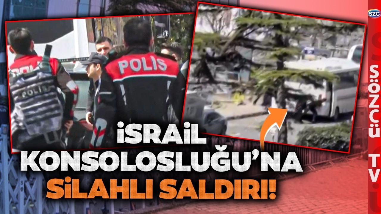 İstanbul'daki İsrail Konsolosluğu'na Silahlı Saldırı! Polisle &Ccedil;atışma &Ccedil;ıktı! İşte Son Durum