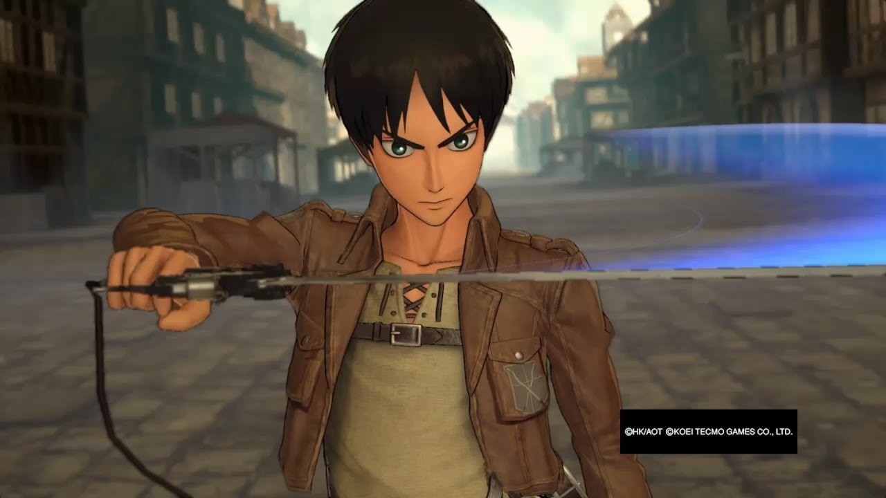 Attack on Titan Wings of Freedom Eren(Cadet Corps)Dlc Mission an Upright Person 99+Perfected Gear Ga