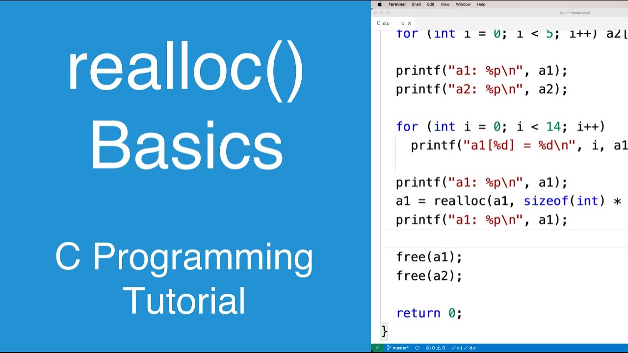 realloc Basics