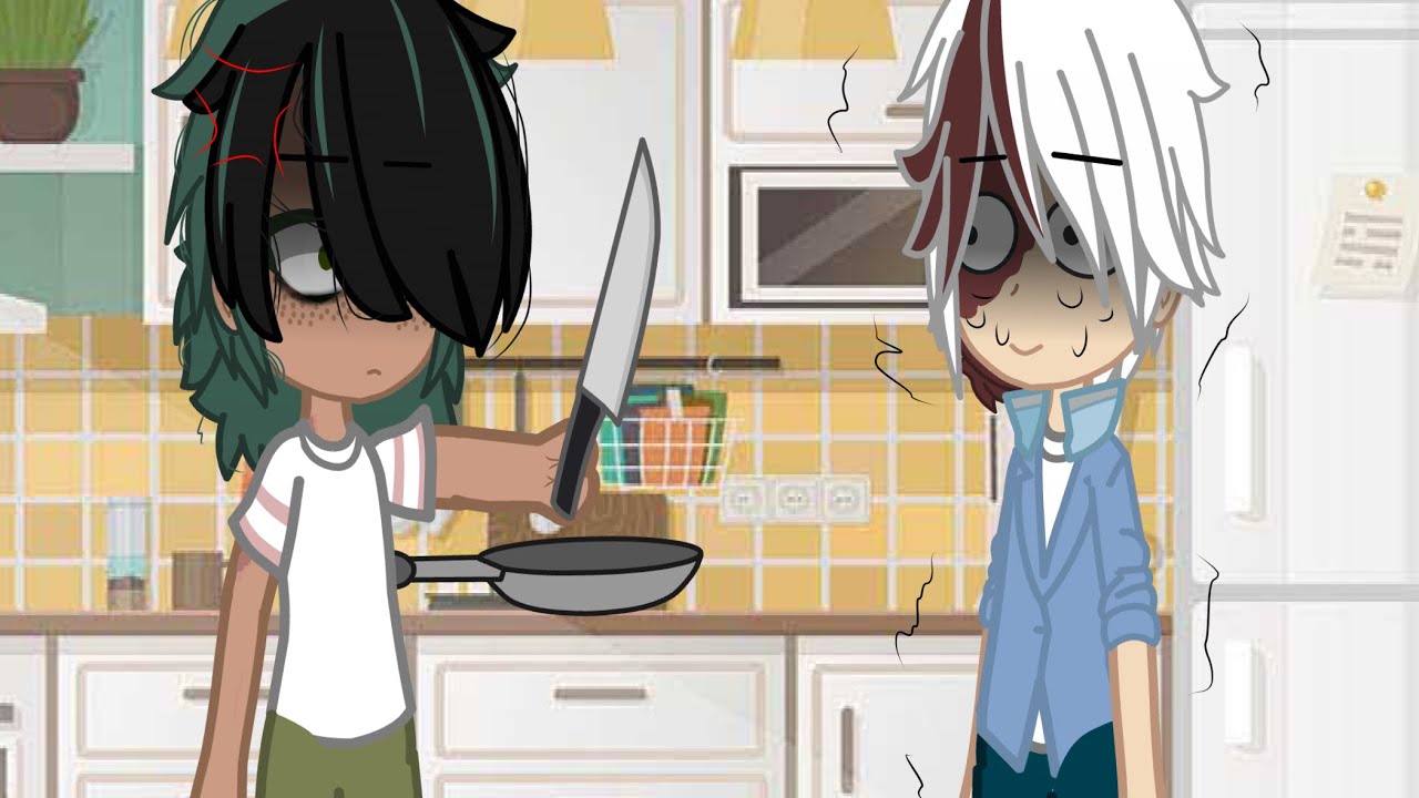 Izuku has had enough || Gacha Club || BNHA || TdDk adult AU || tired Izuku || • Kenziee ケ ン ジ •