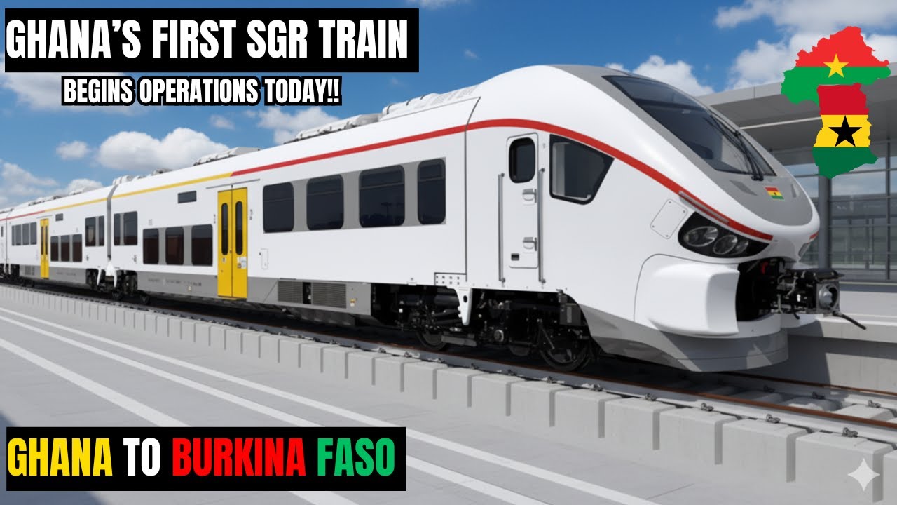 🇬🇭🇧🇫 Finally: GHANA'S FIRST SGR TRAIN BEGINS OPERATIONS TODAY | THIS'S THE START OF GHANA TO BURKINA