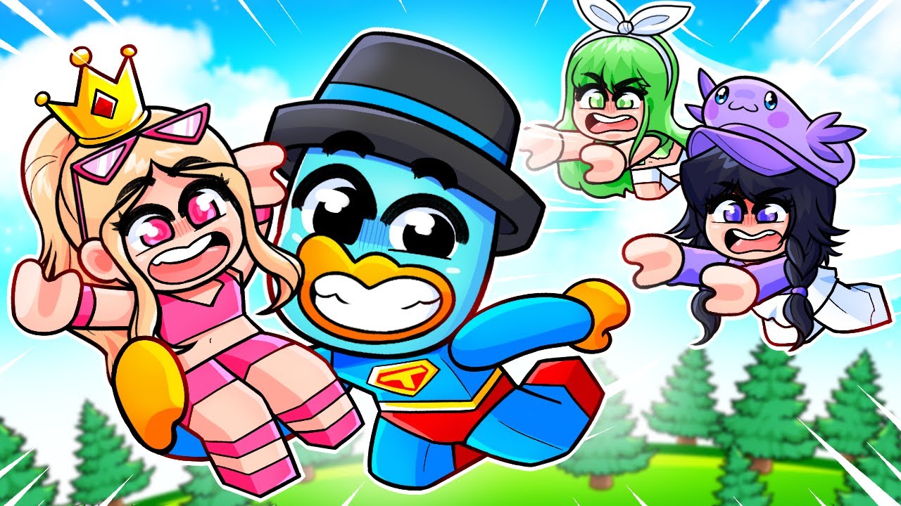 Volé Para SALVAR a la PRINCESA en Roblox con Mis Fans Locas!