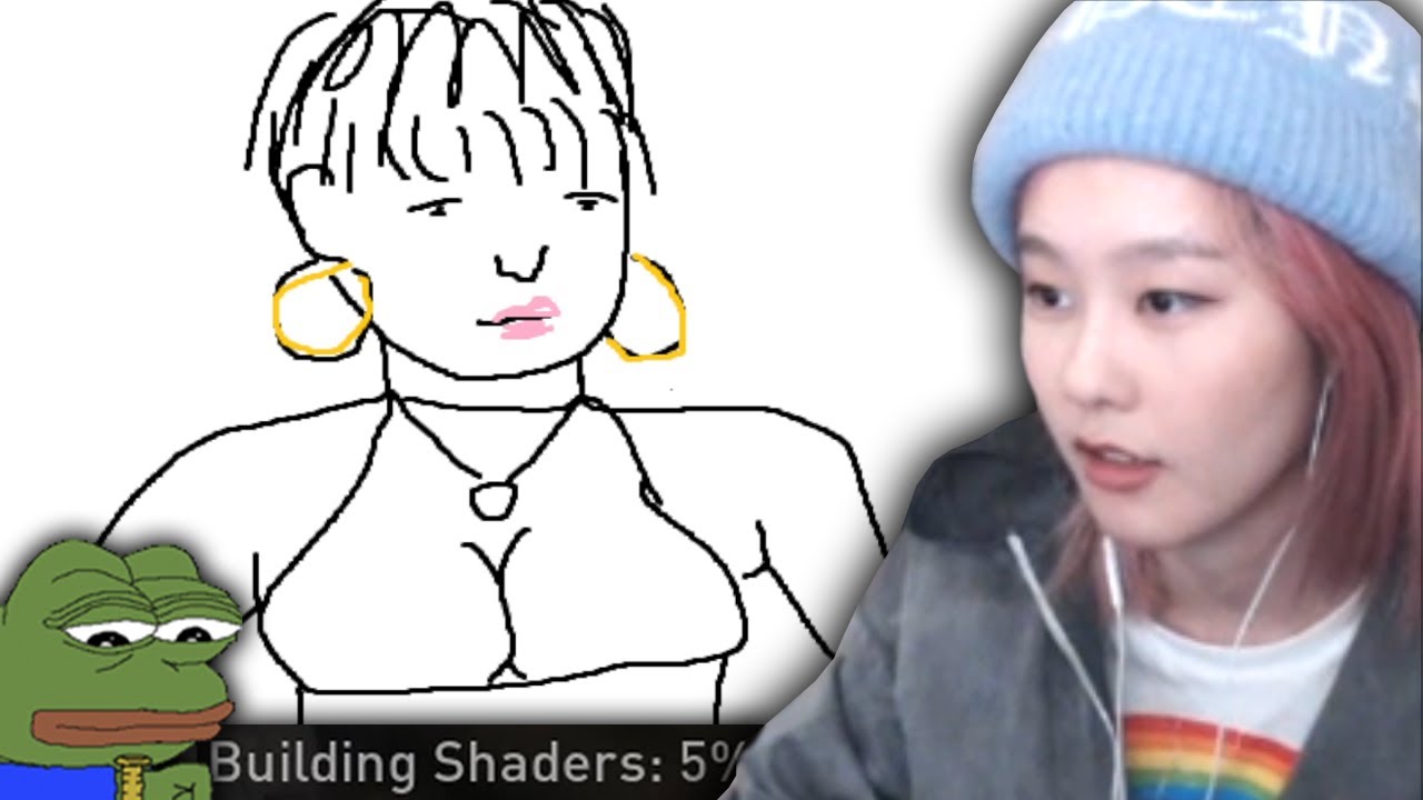 Daph is waiting for shaders to compile | clips